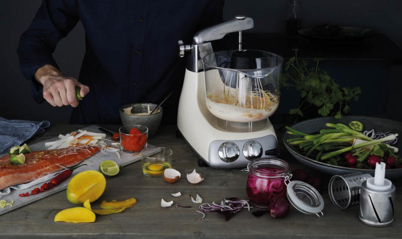 Ankarsrum Assistant Original 6230 Standmixer, Silber