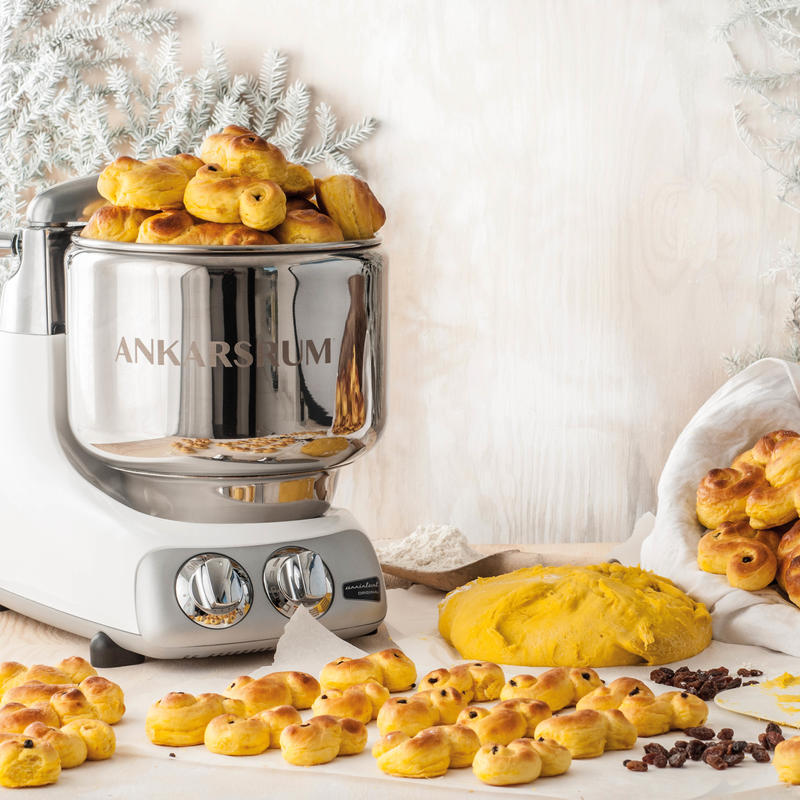 Ankarsrum Assistant Original 6230 Teigmischer, Weiß