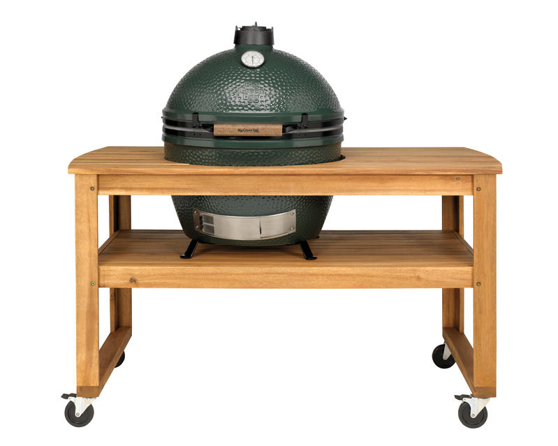 Tisch aus Eukalyptusholz für Big Green Egg XL