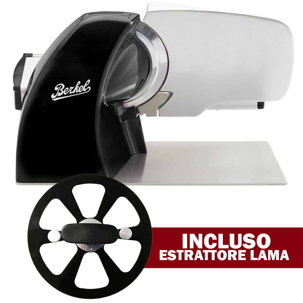 Berkel Home Line 200 Plus schwarze Schneidemaschine