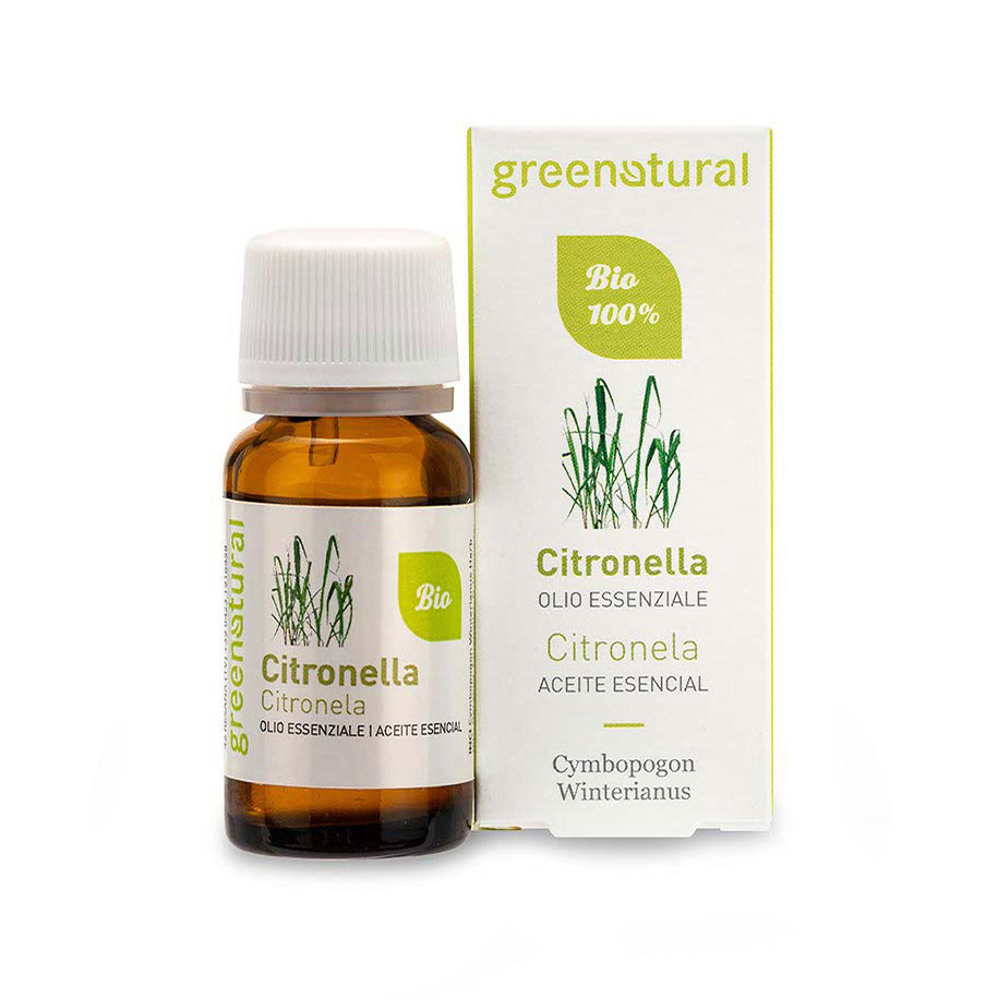 Greenatural Citronella Ätherisches Bio-Öl, 10 ml
