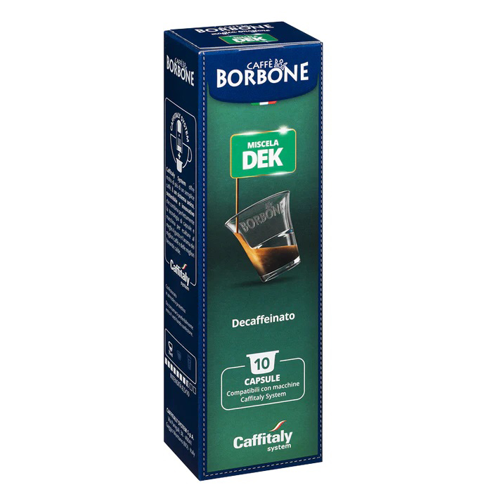 Caffè Borbone Dek Blend Packung mit 10 Kapseln