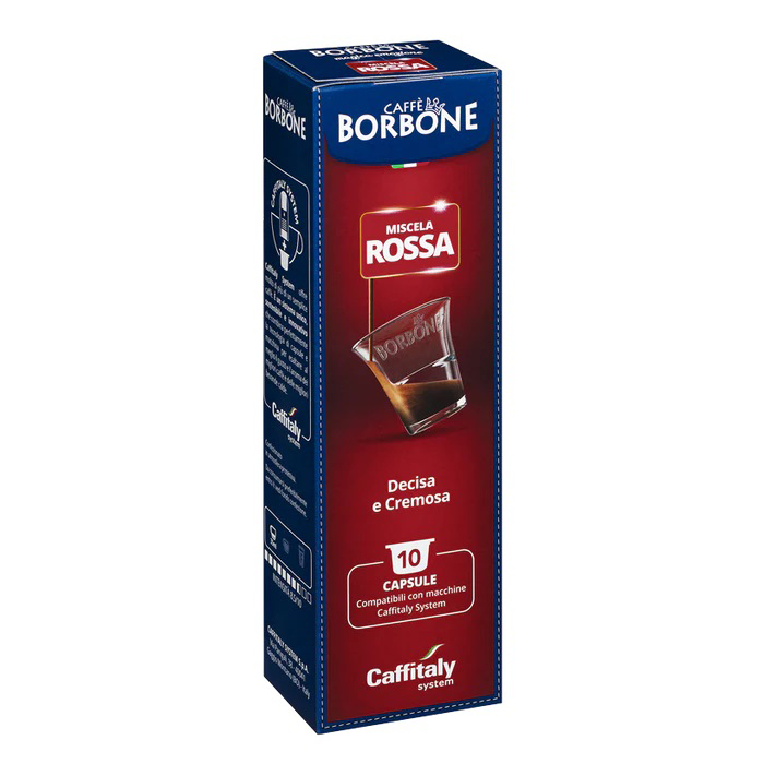Caffè Borbone Red Blend Packung mit 10 Kapseln