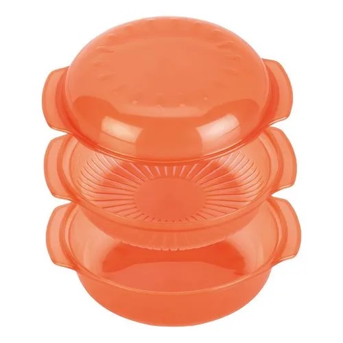 Runder Mikrowellendampfer 1,5 Liter