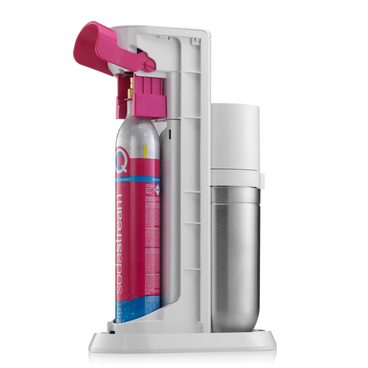 SodaStream Duo White mit zwei Flaschen