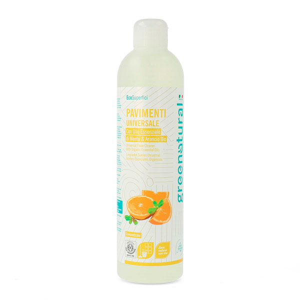 Umweltfreundlicher Bio-Bodenreiniger - Orange & Mint, 500 ml