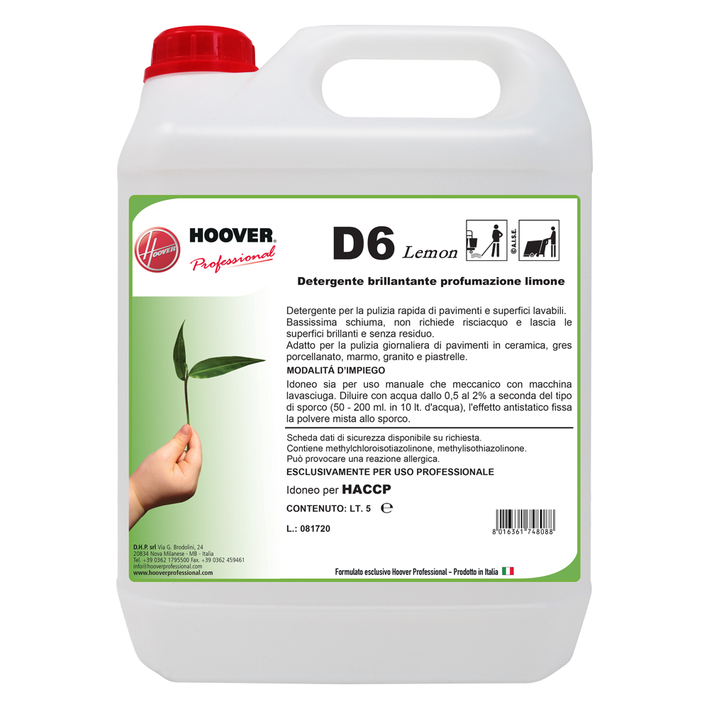 D6 Zitronenaufhellendes Reinigungsmittel