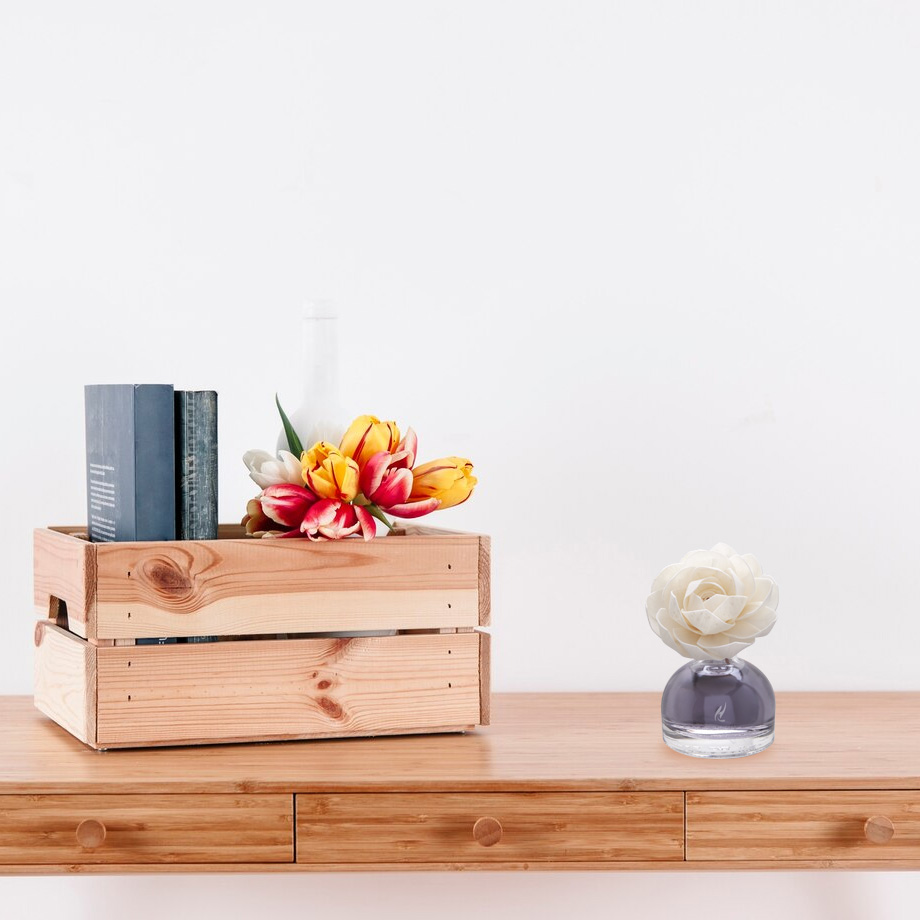 Lufterfrischer mit Blüte 100 ml Schwarze Orchidee