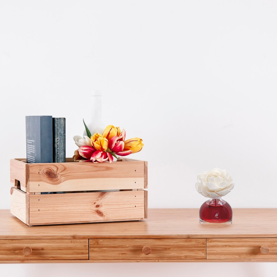 Lufterfrischer mit Blume 100 ml Divine Red