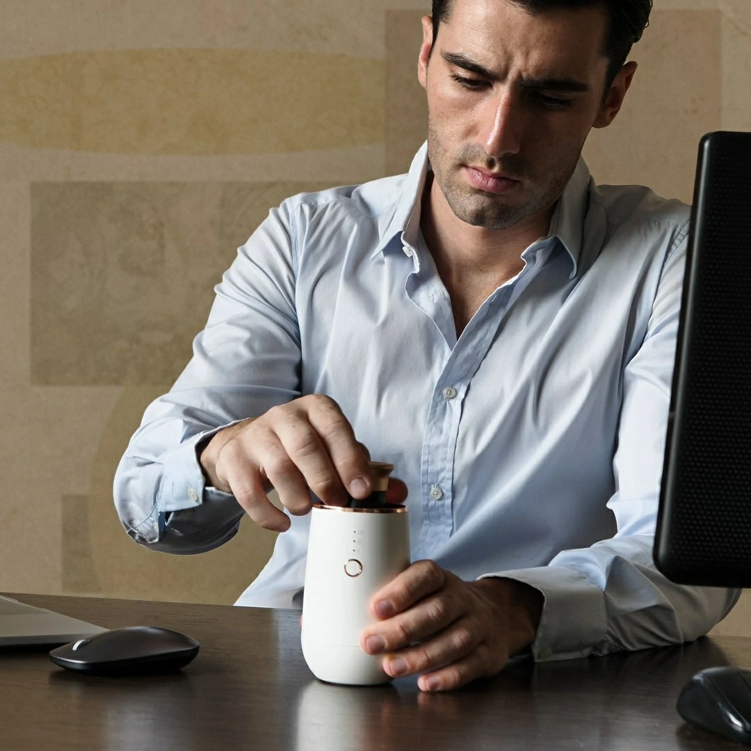 Lux Essenzapura elektrischer Lufterfrischer weiß und silber