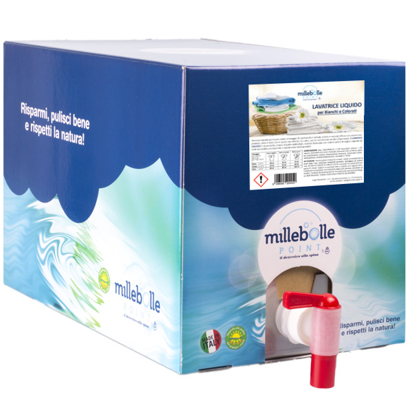 Flüssigwaschmittel für Weiß und Farben - Ecobox 20 kg