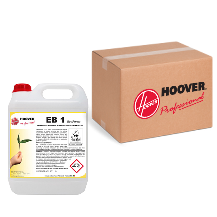 Packung mit 4 Dosen EB1 Ecopineta Superkonzentriertes Reinigungsmittel