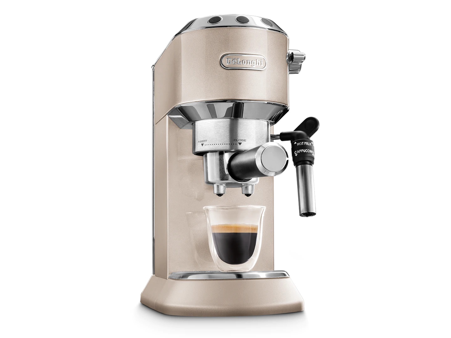 Dedica Metallic EC 785 Beige manuelle Kaffeemaschine 