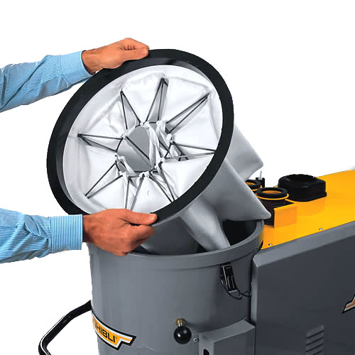 AZ 45 3-motoriger fester Industriestaubsauger für Staub 