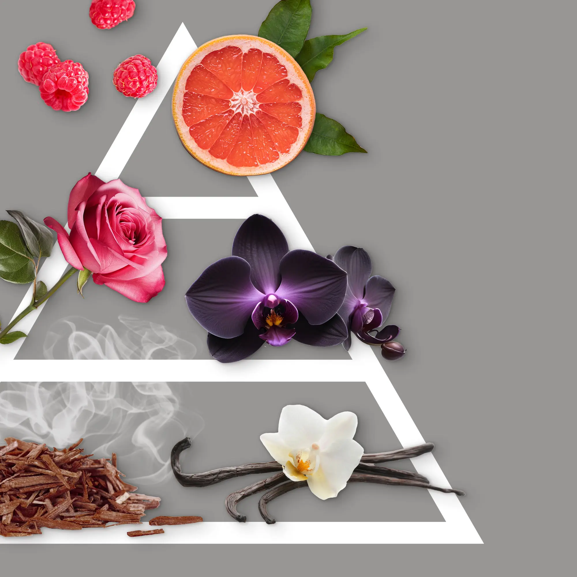 Lufterfrischer mit Blüte 100 ml Schwarze Orchidee