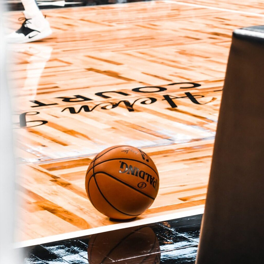 Staubsystem für Sportböden