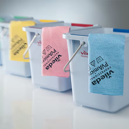 Vileda Professional PVAmicro Mehrzwecktuch, Gelb