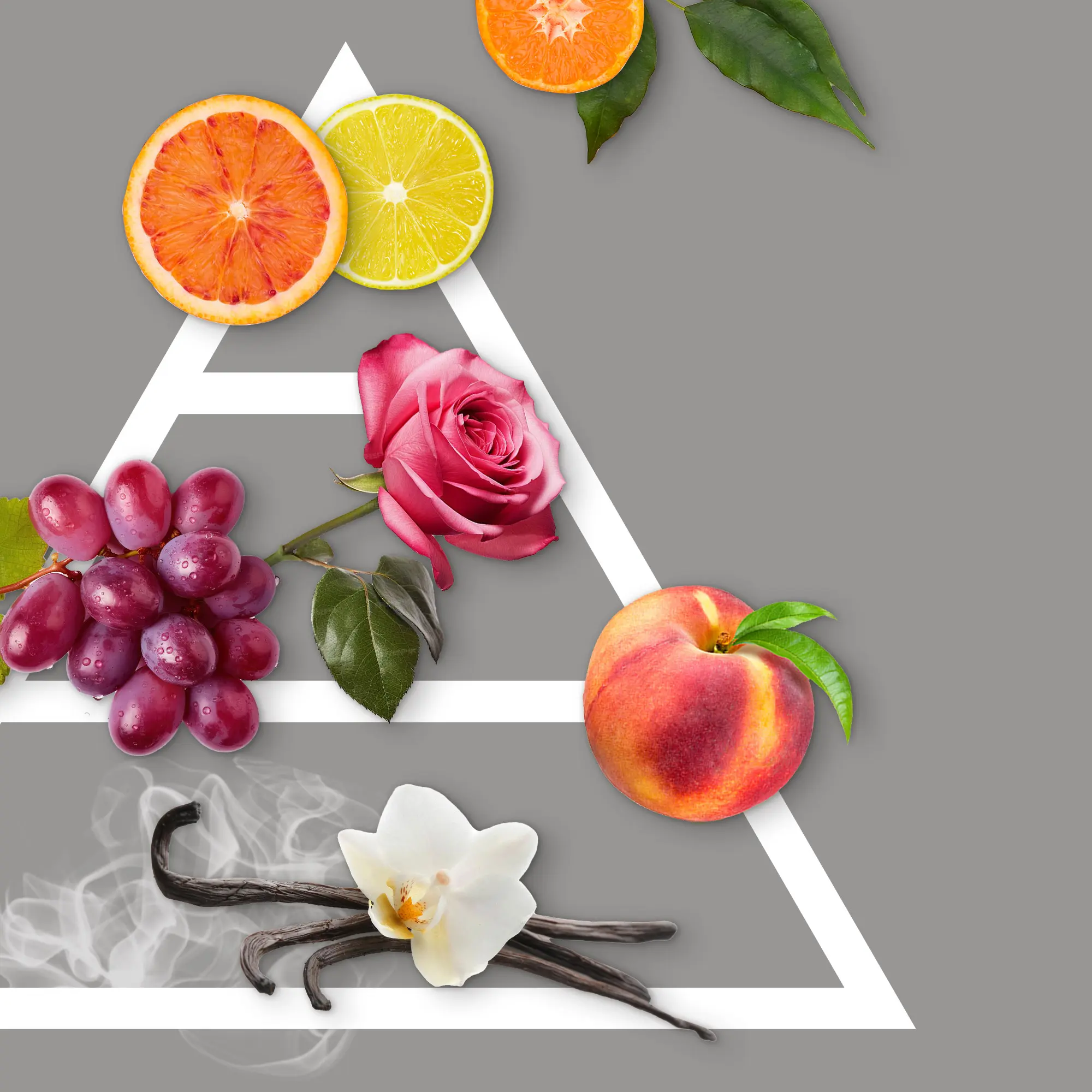 Lufterfrischer mit Blume 100 ml Divine Red