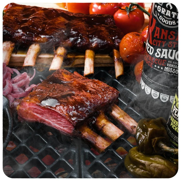 Sauce nach Kansas Style 265 ml zum Grillen von Grillgut