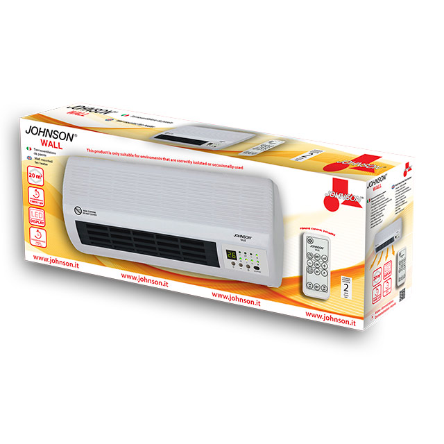 Johnson Wall 2000W Wandlüfter mit Fernbedienung