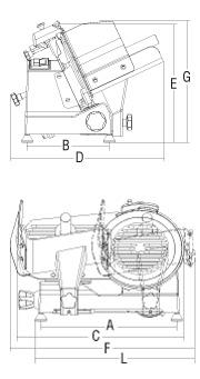 meat slicer measurements